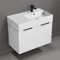 Floating Bathroom Vanity, Modern, 32